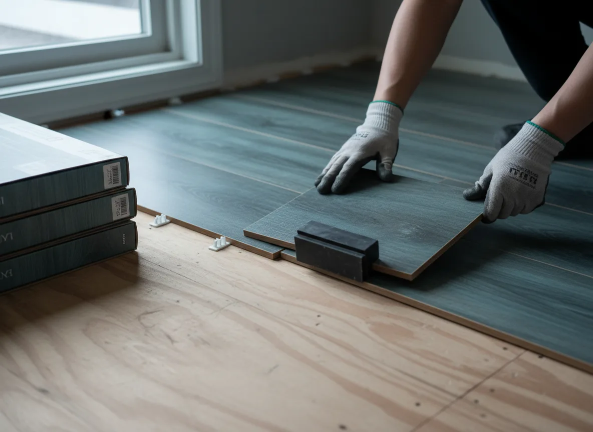 Luxury Vinyl Plank Installation company in Johnsonville, IL